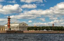Ростральные колонны, Санкт-Петербург – там нет буквы А