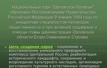 Oryol Polesie Oryol Polesie Udhëheqës: Nesterova Tatyana Ivanovna Interpretues: studenti 7 “A