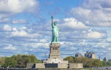 История американской статуи свободы Мемориальное одеяло спида